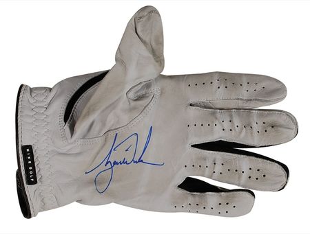 Lot #1631 Tiger Woods: Tiger Woods-used Nike glove—from the hand of the legendary Grand Slam champion! - Image 1
