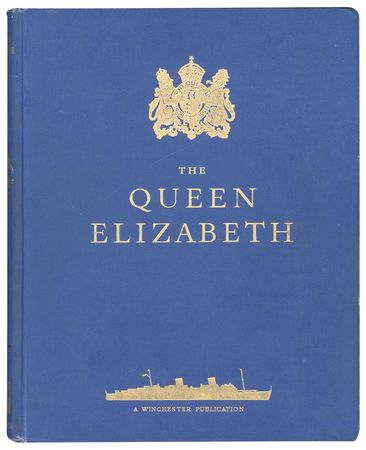 Lot #661 Walt Disney: Disney, Hitchcock, Heifitz, and Fleming sail on the Queen Elizabeth - Image 4