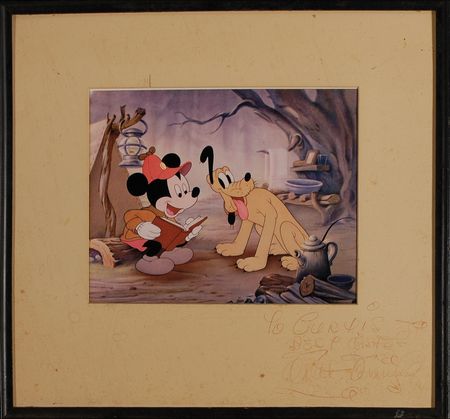 Lot #665 Walt Disney Mat - Image 1