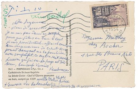Lot #601 Pablo Picasso Signature - Image 2