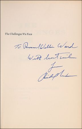 Lot #108 Richard Nixon Book - Image 1