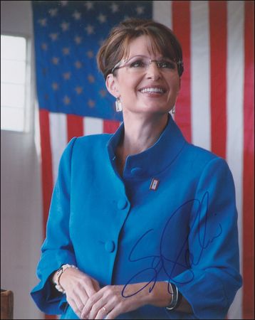 Lot #295 Sarah Palin Signed Photographs - Image 1