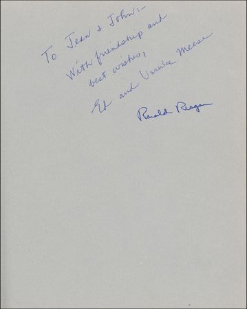 Lot #129 Ronald Reagan Book - Image 1