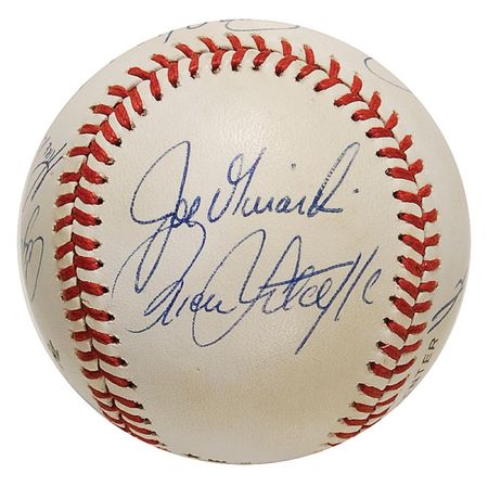 Lot #1589 Ryne Sandberg, Andre Dawson, and the Chicago Cubs - Image 1