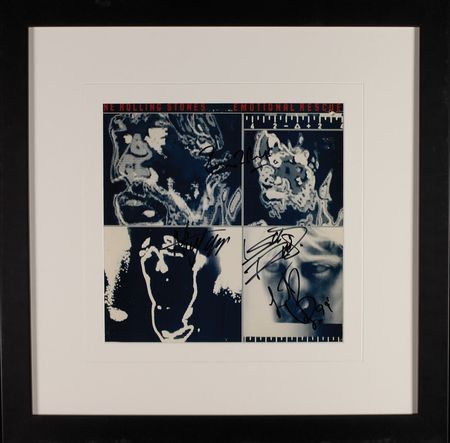 Lot #923 Rolling Stones: The Stones sign their chart-topping Emotional Rescue - Image 2
