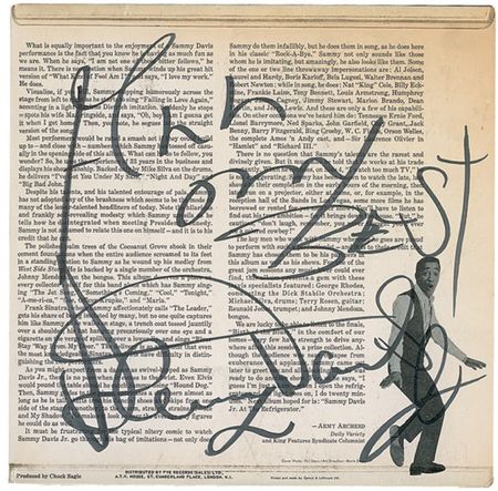 Lot #1095 Sammy Davis, Jr. Album - Image 2