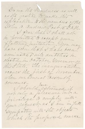 Lot #369 John B. Gordon: “I have been nominated & will doubtless be elected in October Governor of this State” - Image 2