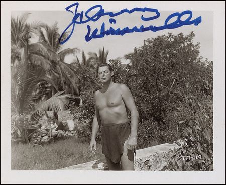 Lot #1328 Johnny Weissmuller Signed Photographs - Image 1