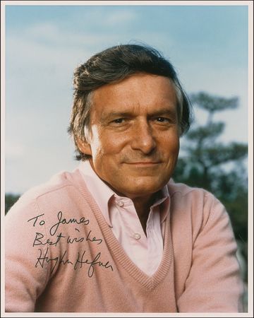 Lot #250 Hugh and Christie Hefner Signed Photographs - Image 1