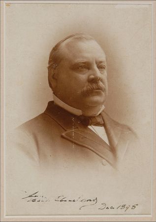 Lot #23 Grover Cleveland: Distinguished