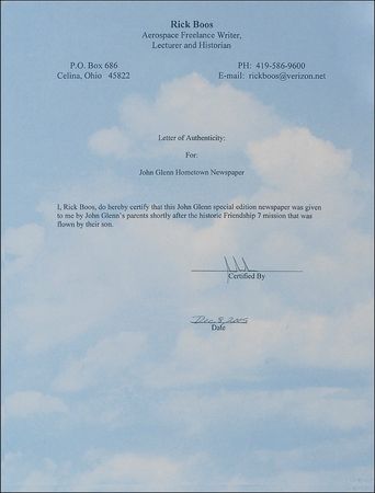 Lot #115 John Glenn - Image 2