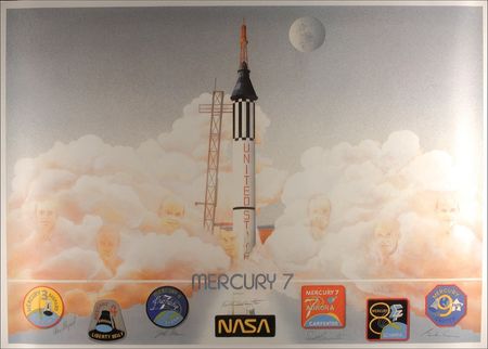 Lot #121 Mercury 7 - Image 1