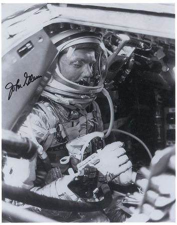 Lot #127 John Glenn - Image 1