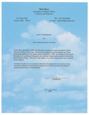 Lot #393 Neil Armstrong - Image 2