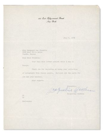 Lot #5 Jacqueline Cochran - Image 2