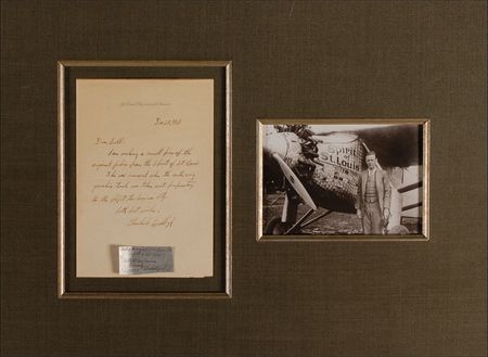 Lot #21 Charles Lindbergh - Image 1