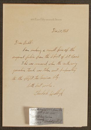 Lot #21 Charles Lindbergh - Image 2