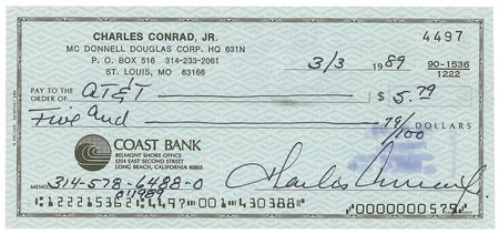 Lot #487 Charles Conrad - Image 1