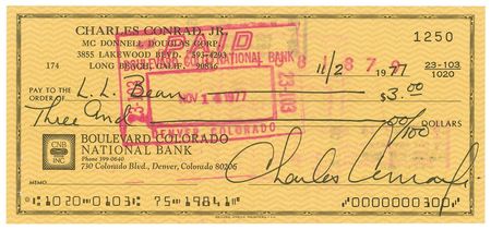 Lot #487 Charles Conrad - Image 2
