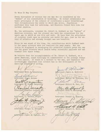 Lot #104 Group 1 and 2 Astronauts - Image 1