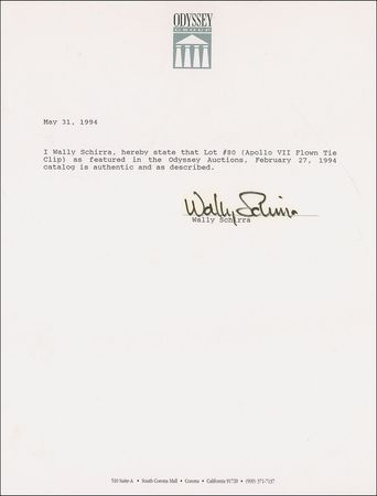 Lot #309  Apollo 07 - Image 3