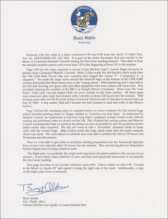 Lot #381 Buzz Aldrin and Michael Collins - Image 3