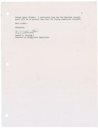 Lot #702 Deke Slayton - Image 2