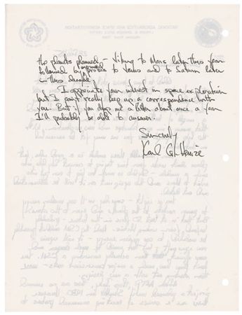 Lot #742 Karl G. Henize - Image 2