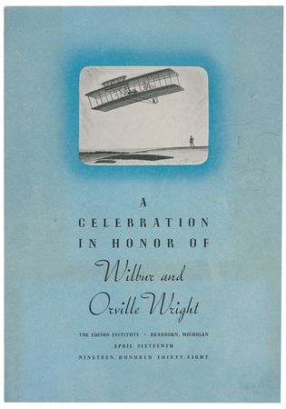 Lot #33 Orville Wright and Henry Ford - Image 2