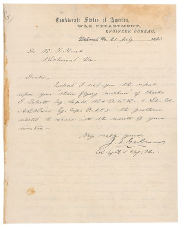 Lot #8  Civil War Airplanes - Image 1