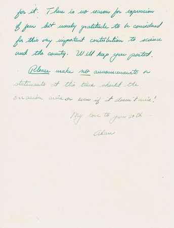 Lot #177 Alan Shepard - Image 3