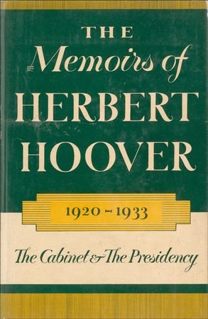 Lot #62 Herbert Hoover: Hoover signs all three volumes of his memoirs - Image 2