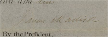 Lot #87 James Madison Signed Document - Image 3