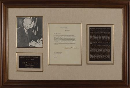 Lot #28 Dwight D. Eisenhower: Eisenhower halts a