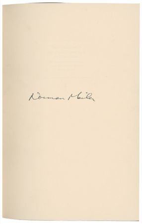 Lot #581 Norman Mailer Book - Image 1