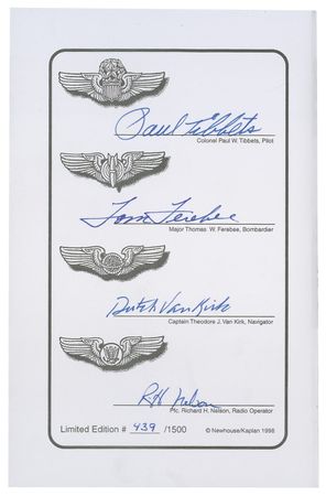 Lot #354 Enola Gay Book - Image 1