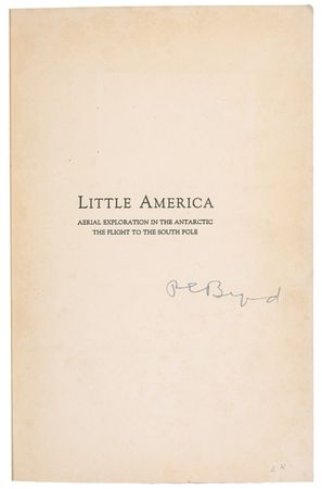 Lot #179 Richard E. Byrd Book - Image 2