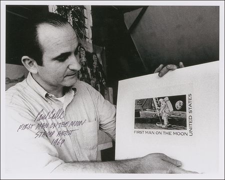 Lot #491 Space Artists: Calle and McCall Signed Photographs - Image 2