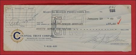 Lot #1337 Marilyn Monroe: Marilyn tends to business around the time of shooting Let?s Make Love - Image 2