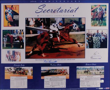 Lot #1605 Horse Racing: Ron Turcotte Signed Photographs - Image 1