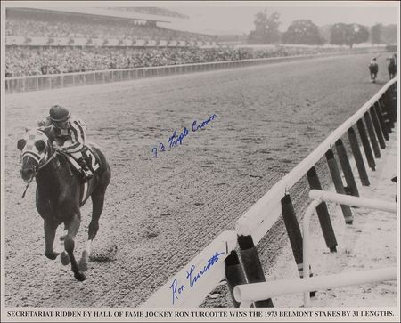 Lot #1605 Horse Racing: Ron Turcotte Signed Photographs - Image 2
