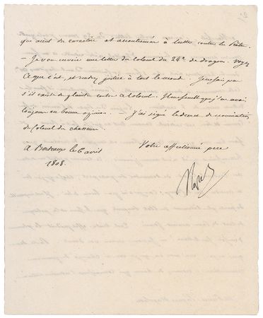 Lot #381 Napoleon: ?What a sad effect is produced by the placing of a fool on the throne??Napoleon rails against Pius VII and begins the reorganization of the Papal States - Image 2