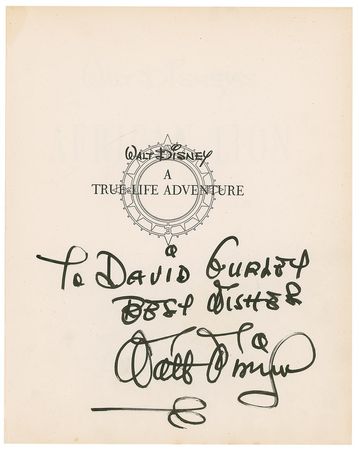 Lot #655 Walt Disney Book - Image 1