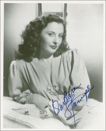 Lot #1421 Barbara Stanwyck Signed Photographs - Image 1