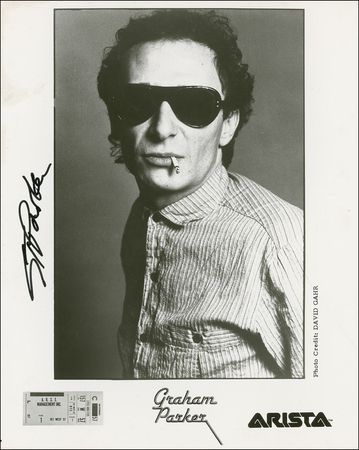 Lot #919 Graham Parker Signed Photographs - Image 1