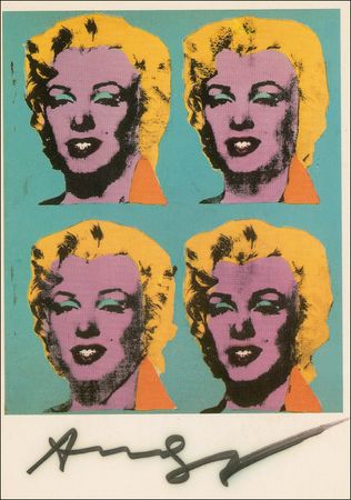 Lot #638 Andy Warhol Postcards - Image 1