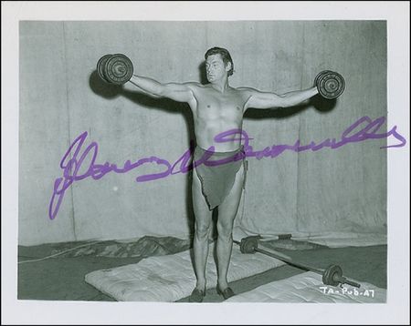 Lot #1465 Johnny Weissmuller Signed Photographs - Image 1