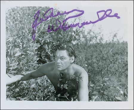 Lot #1465 Johnny Weissmuller Signed Photographs - Image 2