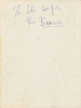 Lot #741 Beatles: Harrison and Starr Signed Photograph - Image 2