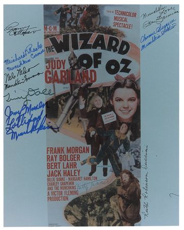 Lot #1485 Wizard of Oz: Munchkins Signed Photographs - Image 2
